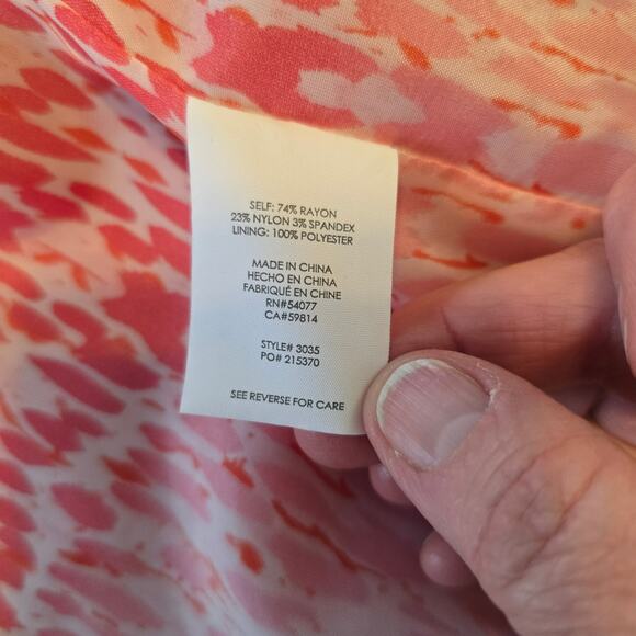 Cabi Beau Jacket Women's 6 Red Gold Button Blazer Bow Classic Career Romantic - Picture 9 of 15